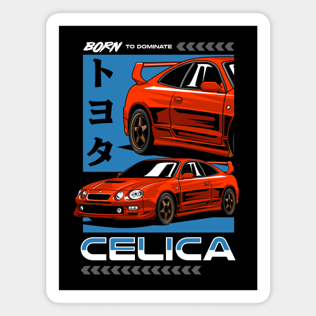 Celica GT Four JDM Magnet by milatees